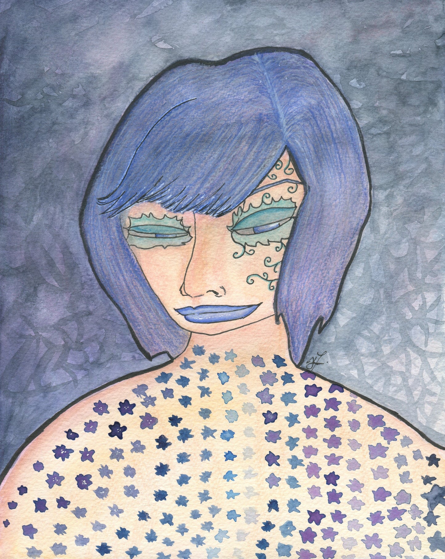 Original Bild "Toxic Flower Queen"