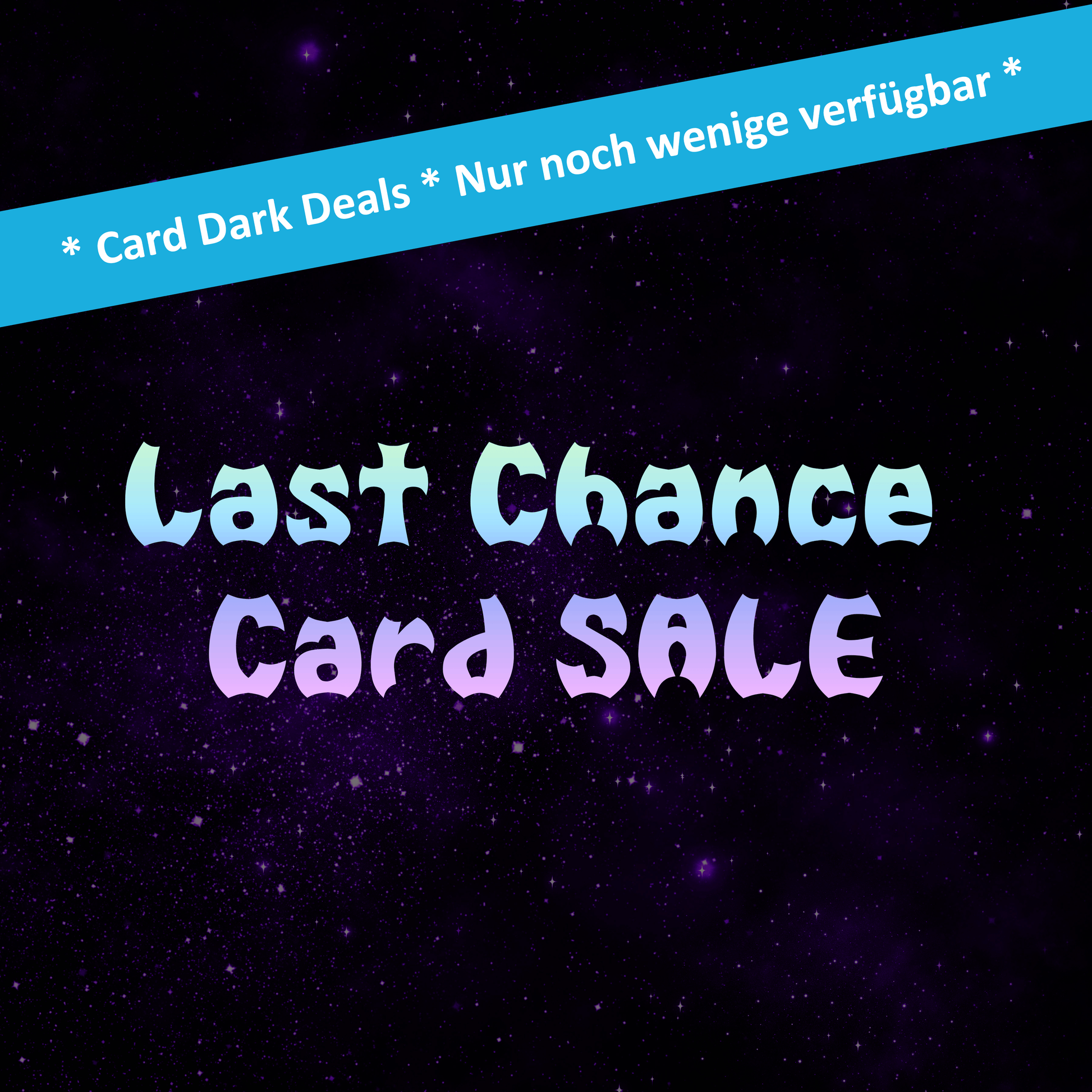 Produktbild Last Chance Card SALE