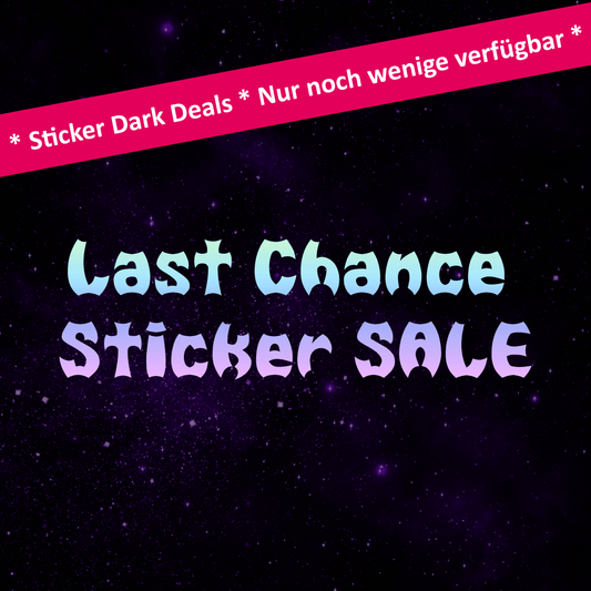 Last Chance Sticker SALE Produktbild