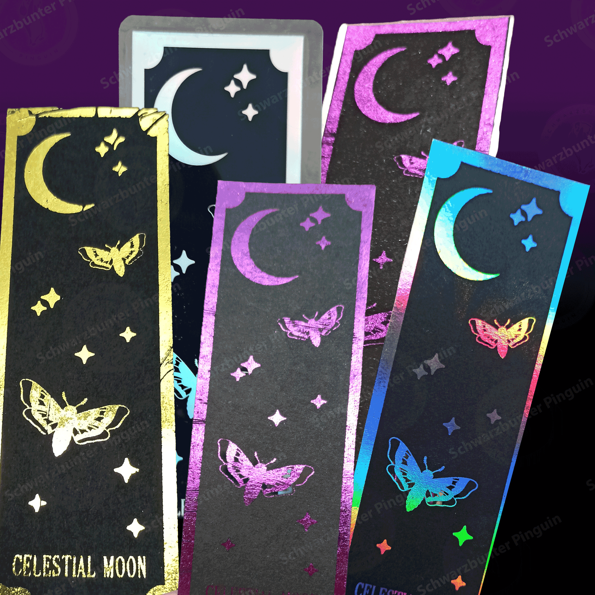 Übersicht aller Celestial Moon Lesezeichen