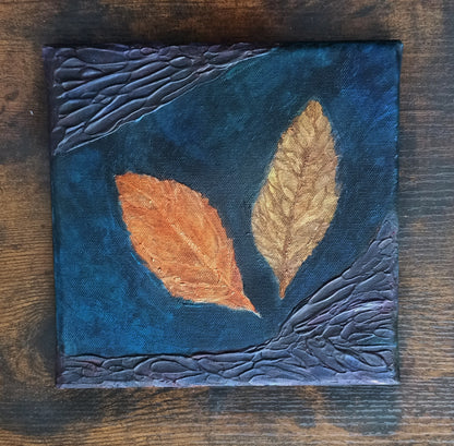 Acryl Bild "Leaves from Fairyland"