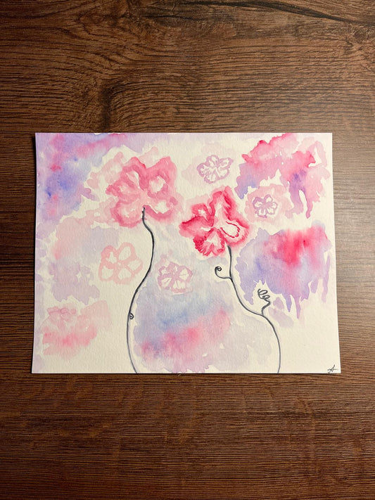 Original Bild "Abstract Flowers"