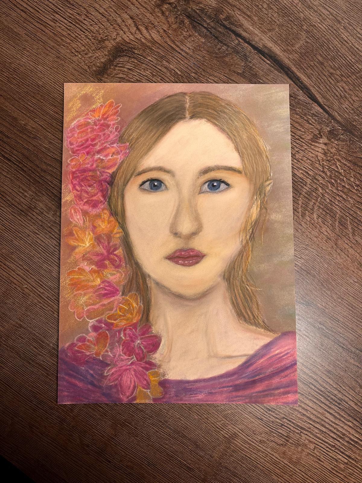 Original Bild "Not good enough yet" in Größe DIN A4