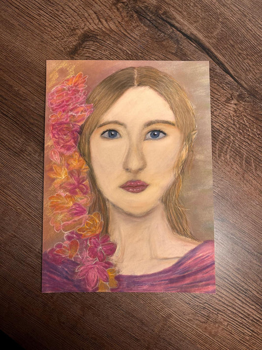 Original Bild "Not good enough yet" in Größe DIN A4