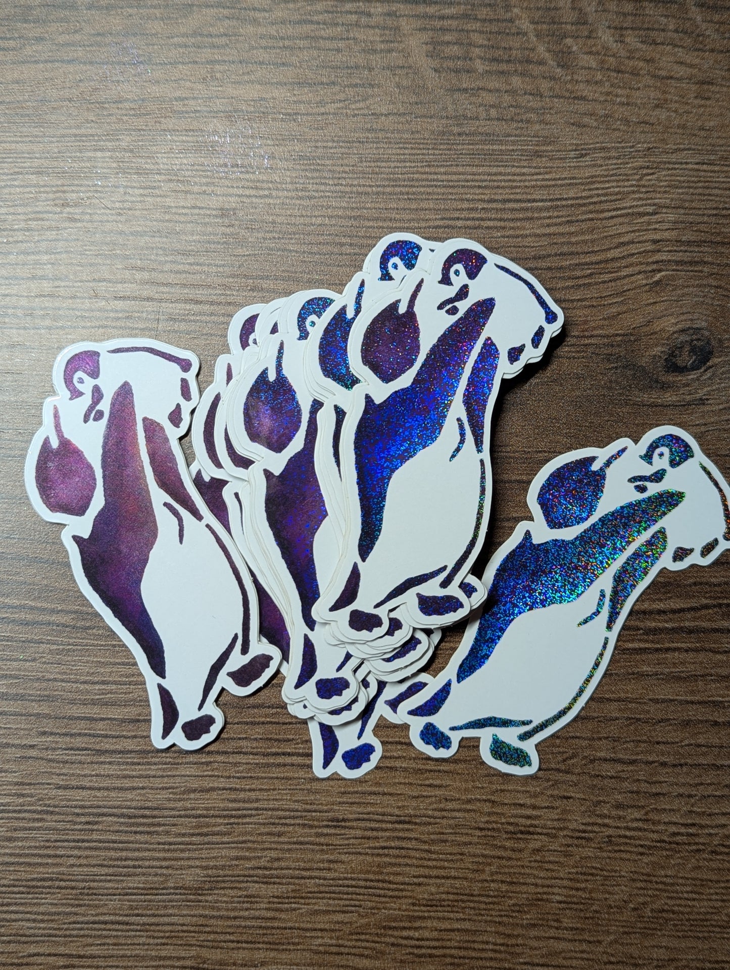 Sticker Schwarzbunter Pinguin - Pixie Dust