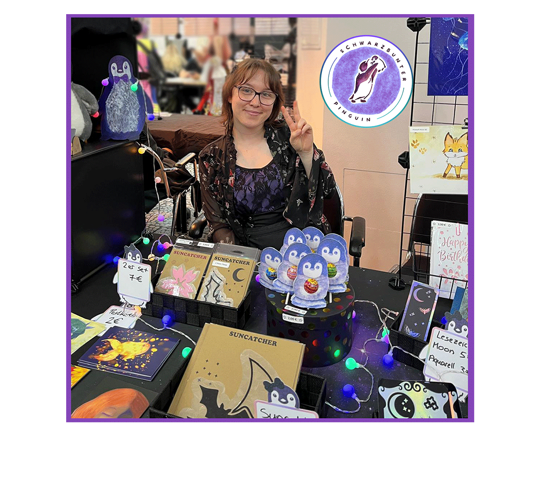 Ausschnitt aus meinem Con Stand auf der CMC Oberhausen 2025